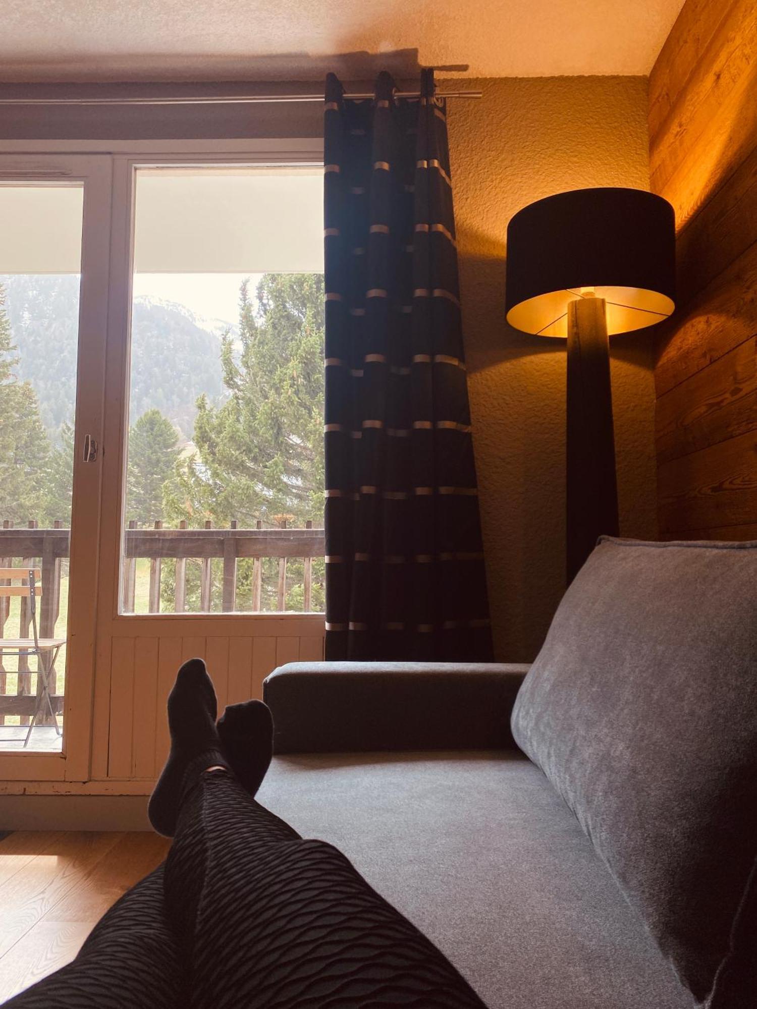 Superbe Studio De Montagne, Au Pied Des Pistes De Ski, Classe 3 Etoiles La Morte Luaran gambar
