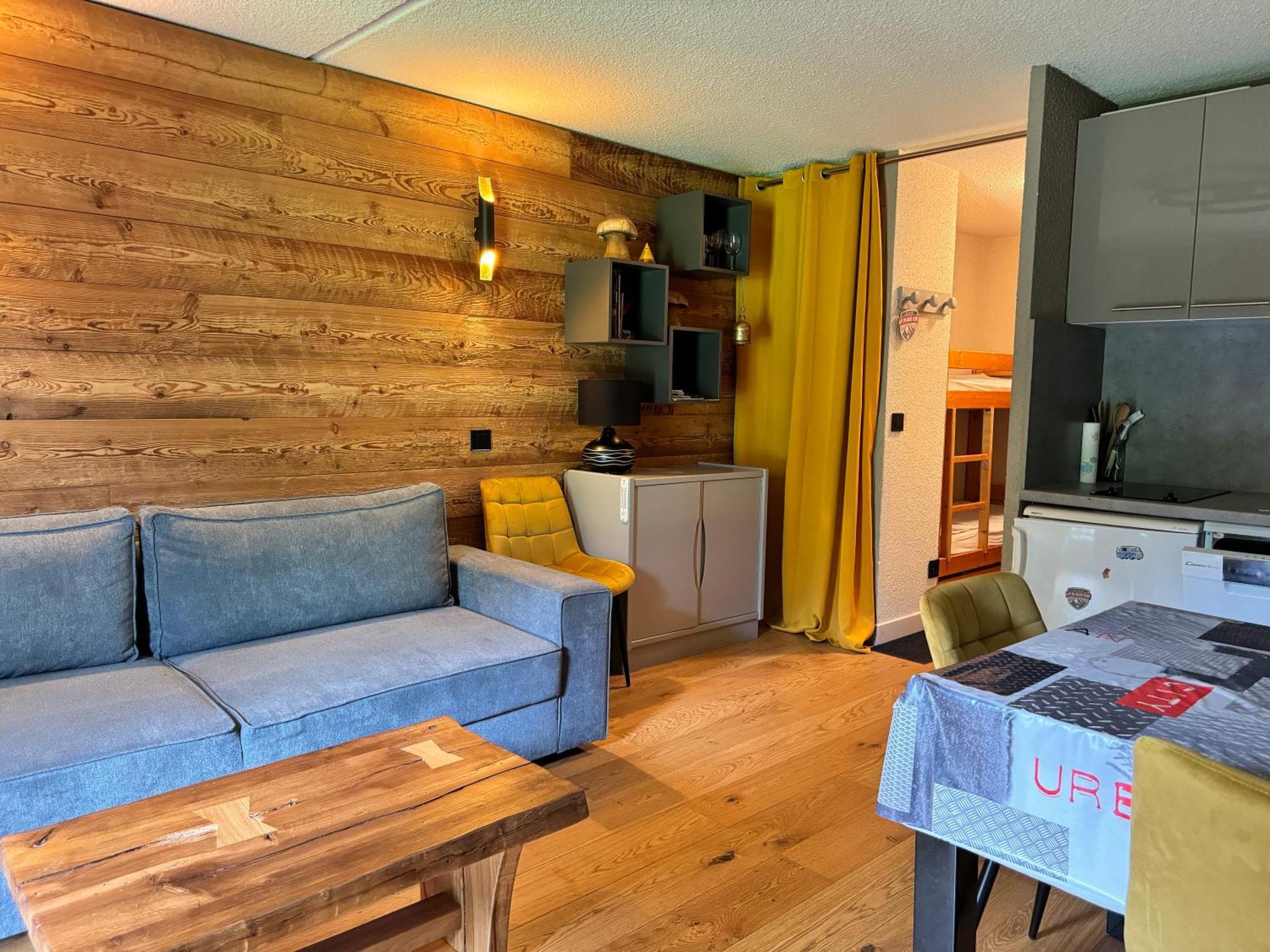 Superbe Studio De Montagne, Au Pied Des Pistes De Ski, Classe 3 Etoiles La Morte Luaran gambar